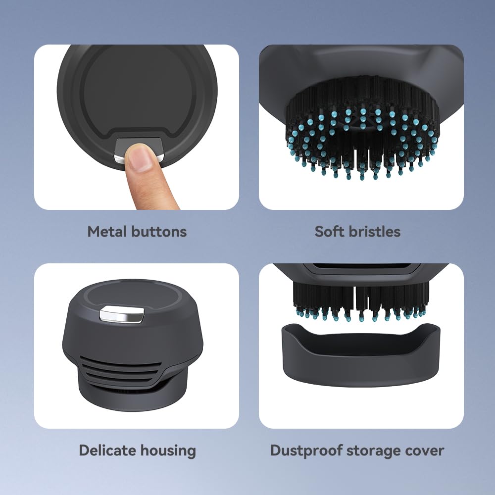 GroomEase™ Dandruff and Lice Vacuum Comb