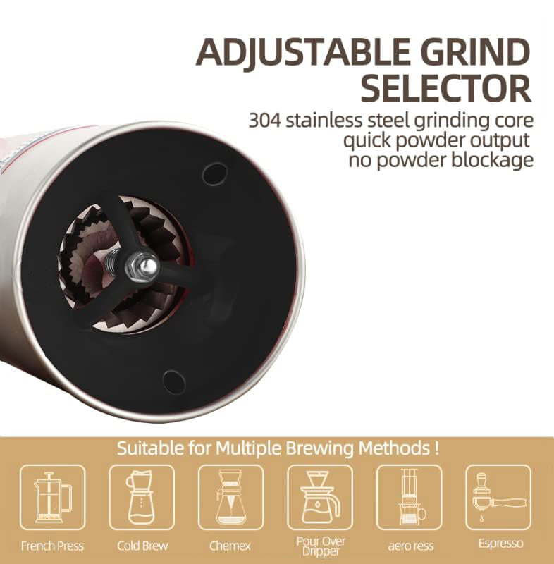 GrindMate™ Portable Coffee Grinder & Brewer