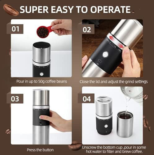 GrindMate™ Portable Coffee Grinder & Brewer