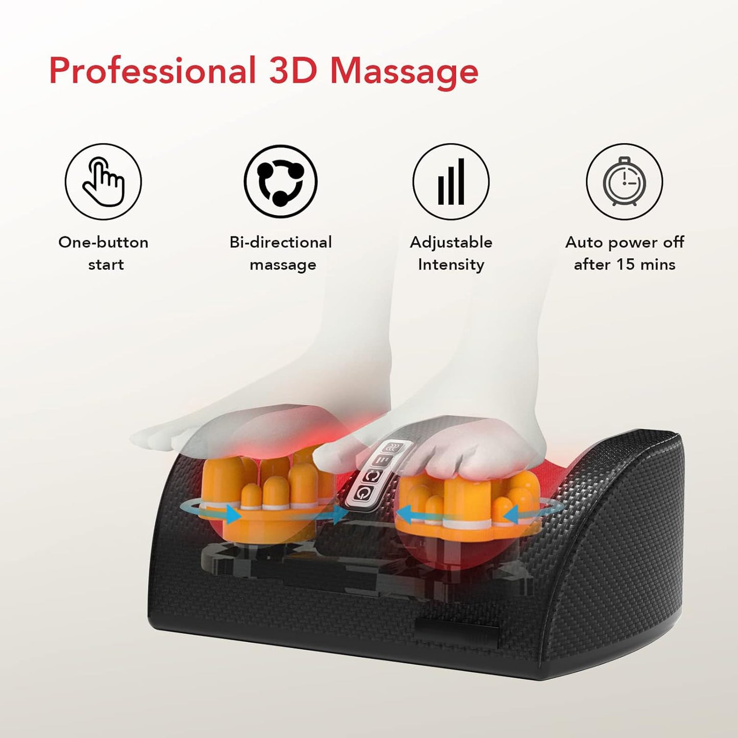 SootheSoul™ Heated Shiatsu Foot Massager