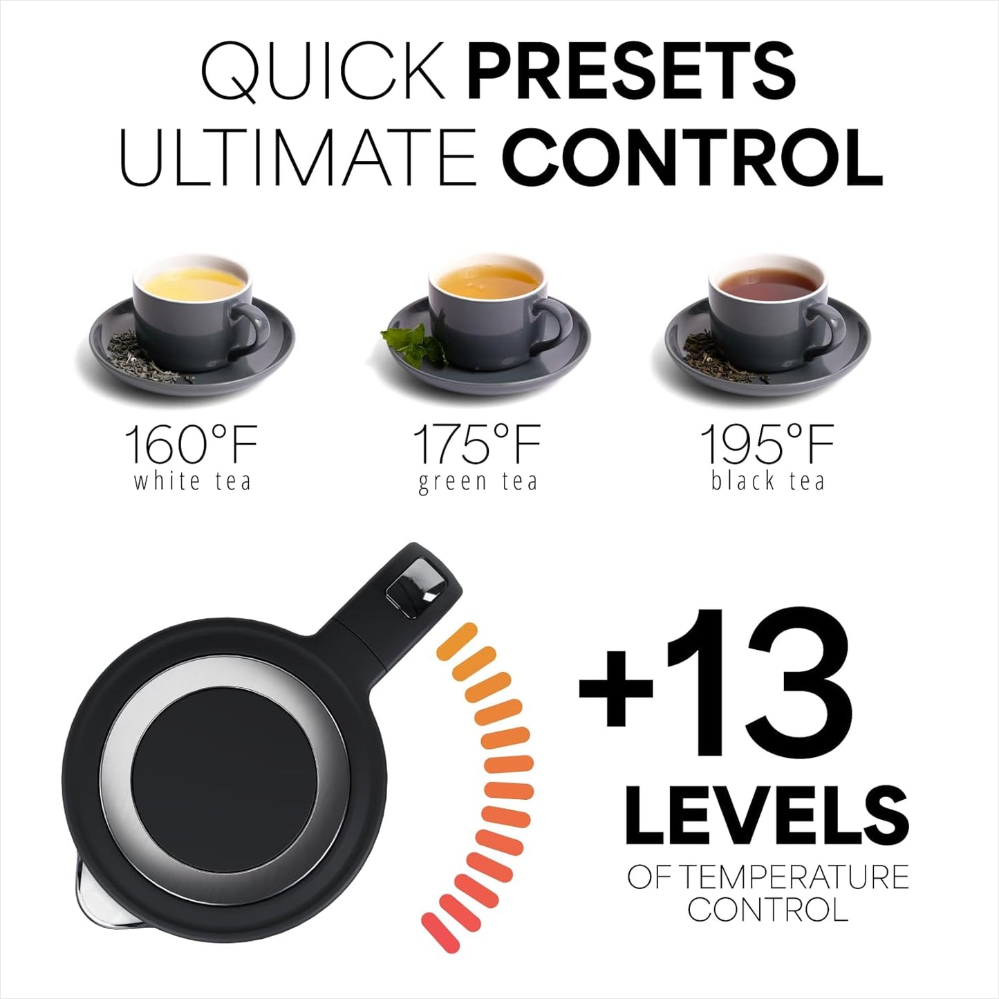 Electric kettle full glass design