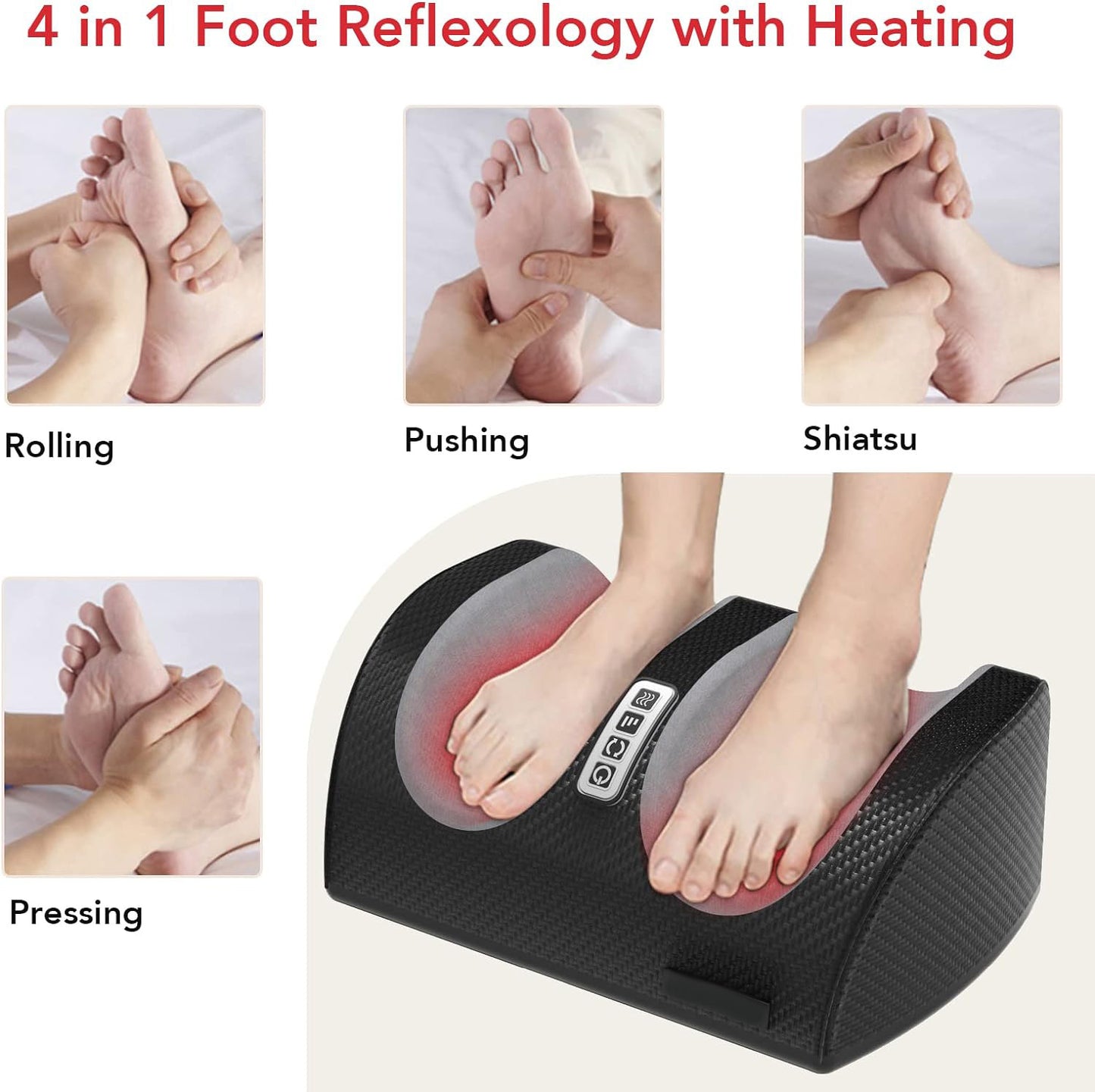 SootheSoul™ Heated Shiatsu Foot Massager