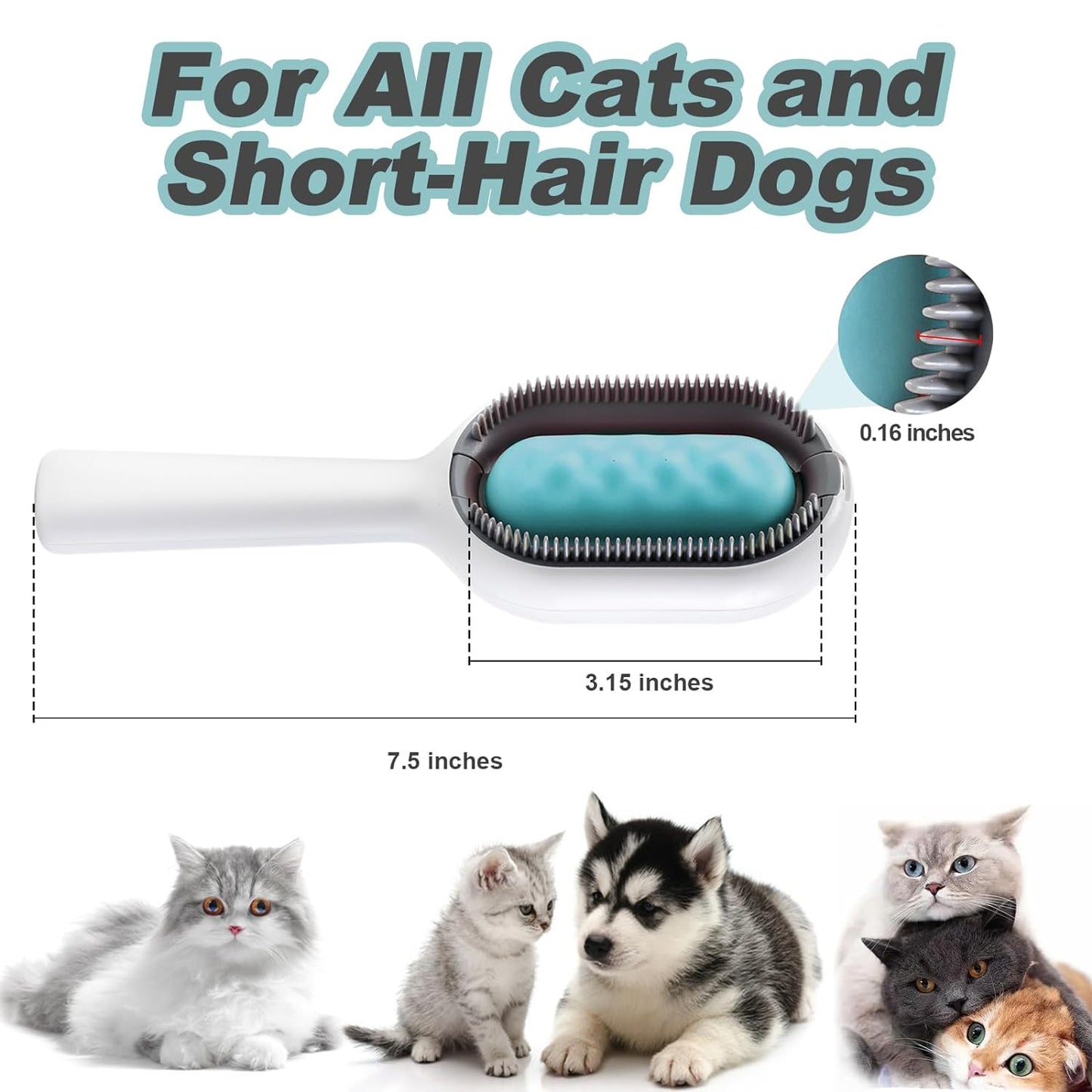 PurrSoothe™ Wet Cat Grooming Brush