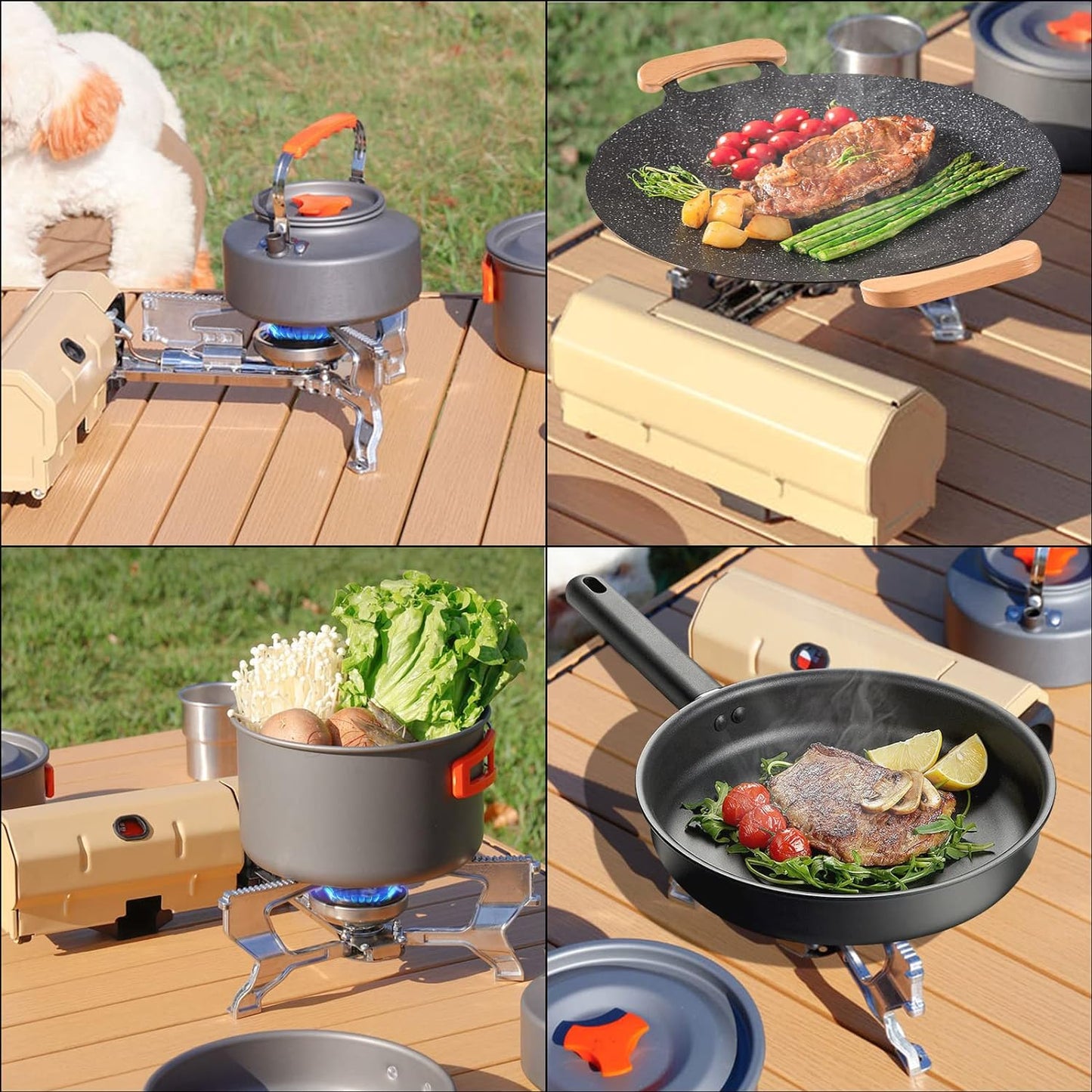 CampEase™ Portable Butane Camping Stove