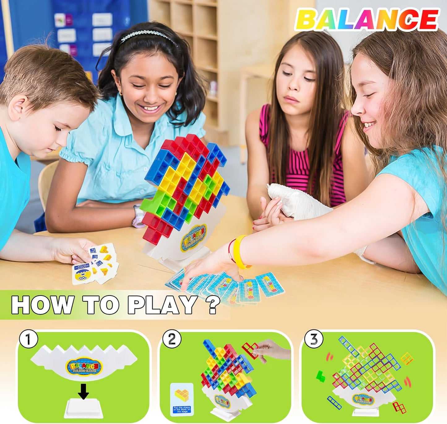 Balance - Building Block Balancing Game