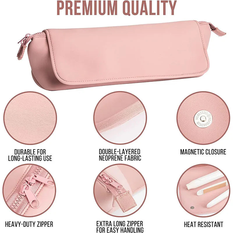 CurlGuard™ Hair Curling Iron Travel Bag