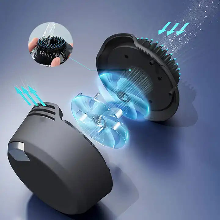 GroomEase™ Dandruff and Lice Vacuum Comb