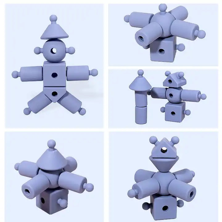 ShapePlay™ Silicone Teething Toy Set