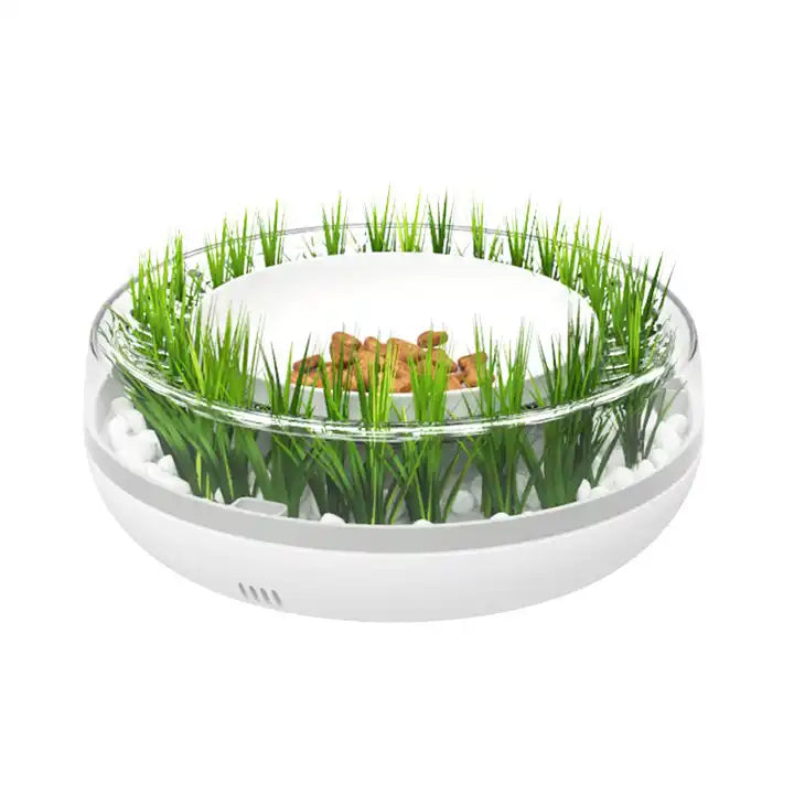 PurrGrow™ Interactive Cat Grass Bowl