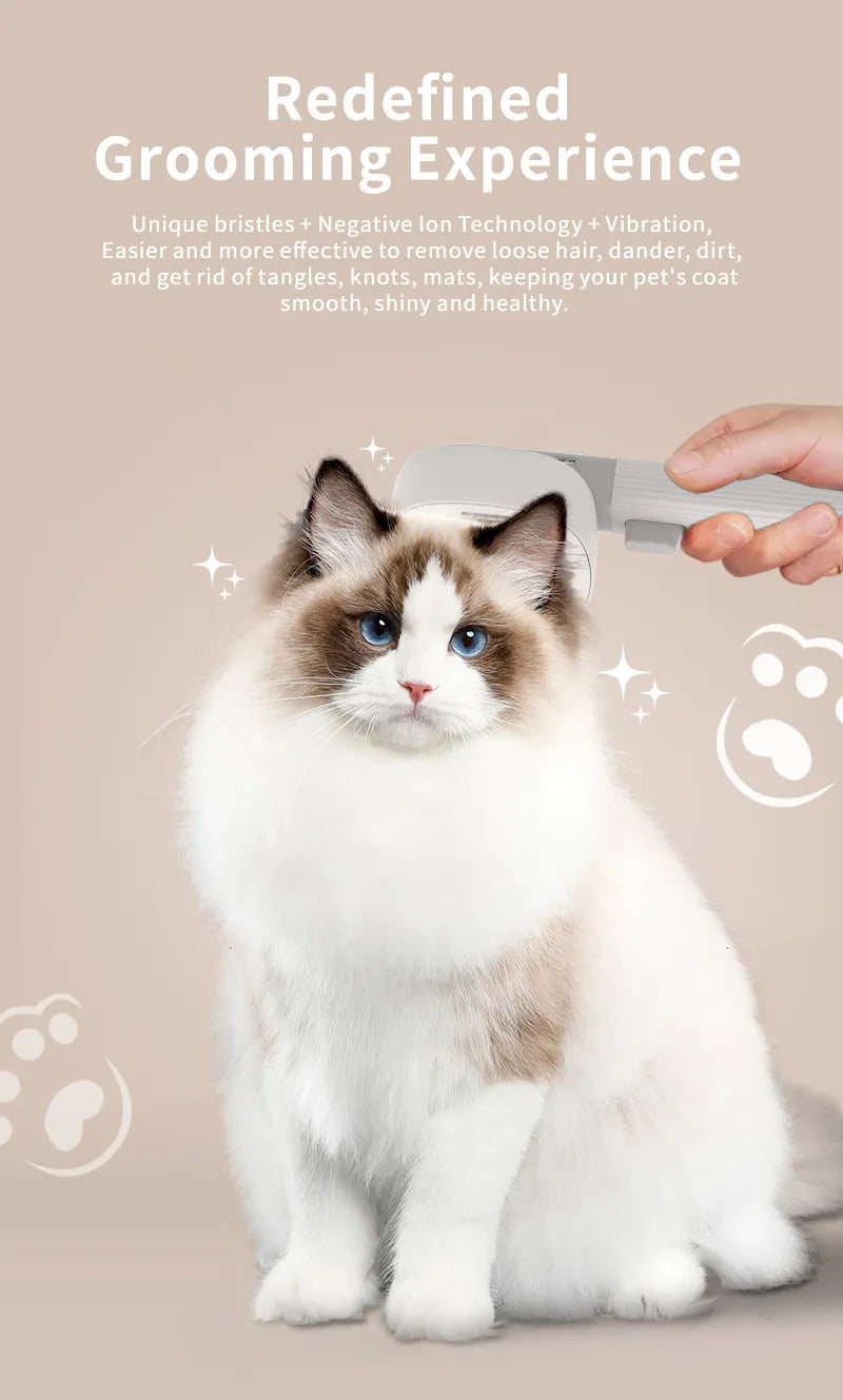 PurrGlow™ All-in-One Cat Brush