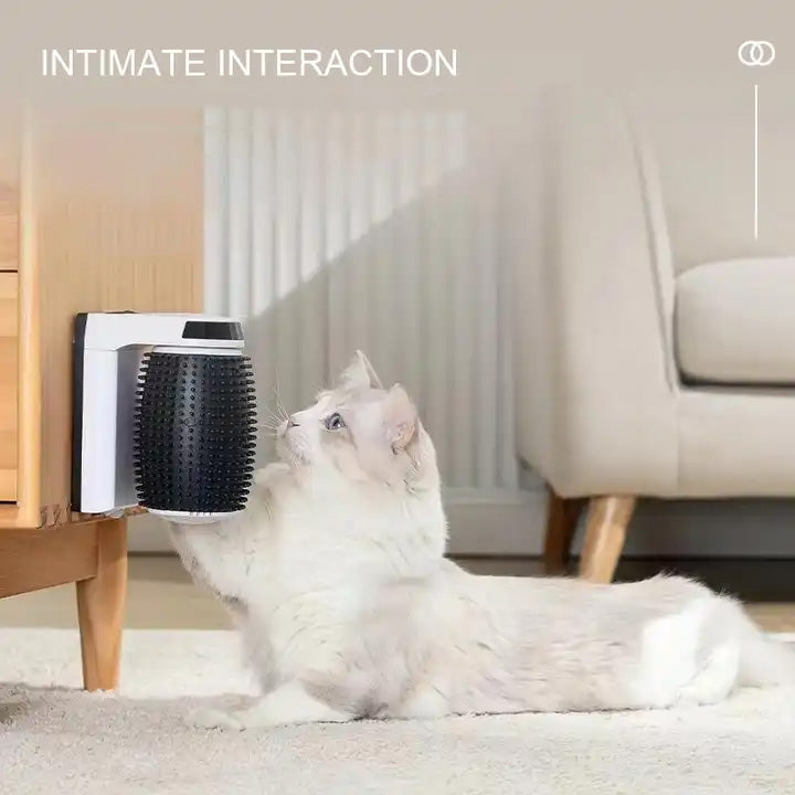 PurrRelax™ Wall-Mounted Cat Massager