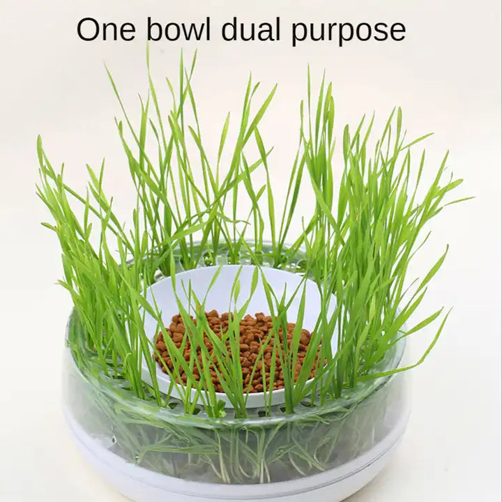 PurrGrow™ Interactive Cat Grass Bowl