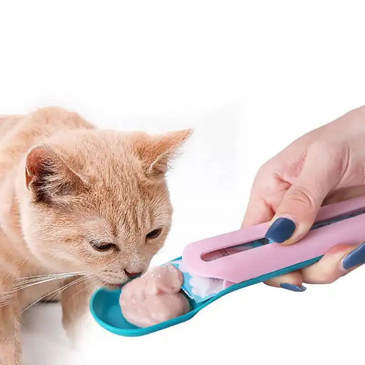 PurrFeast™ Lickable Treat Dispensing Spoon