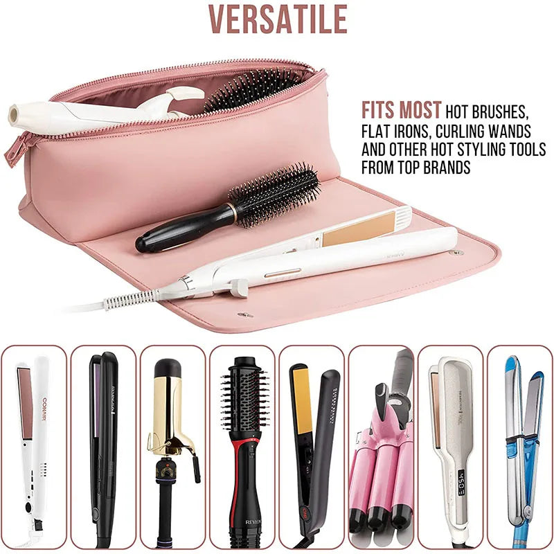 CurlGuard™ Hair Curling Iron Travel Bag