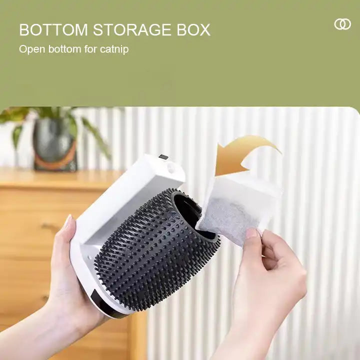 PurrRelax™ Wall-Mounted Cat Massager