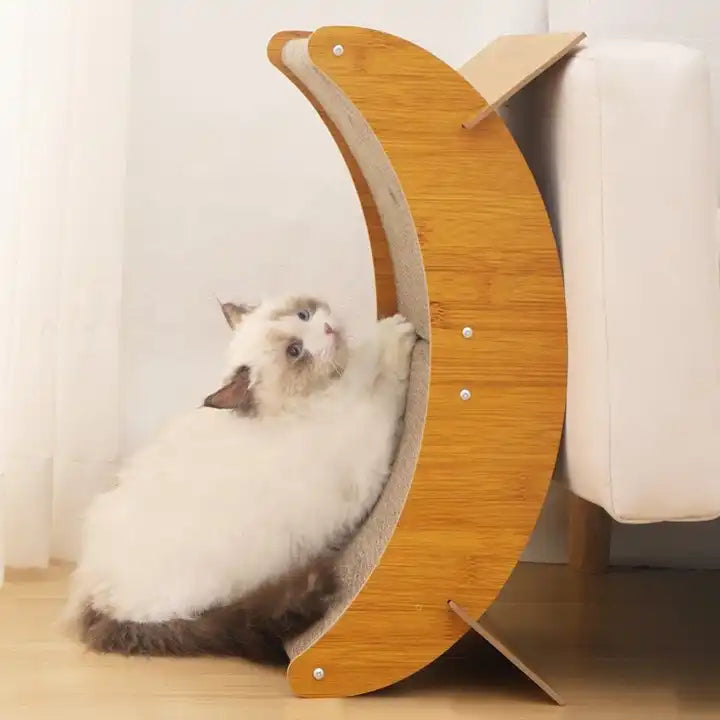 FlexiPaws™ 4-in-1 Curved Cat Platform