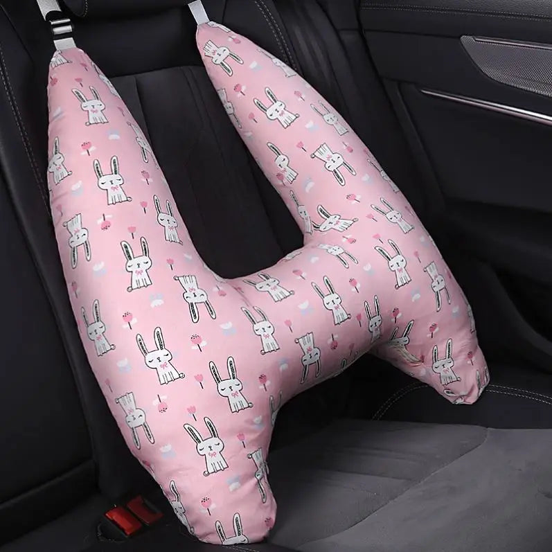 Kids H Shaped Car Support Pillow