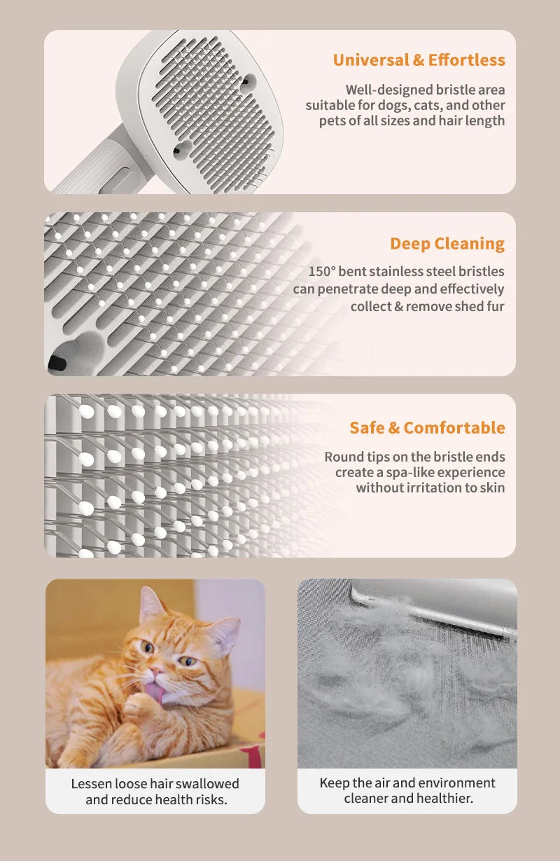 PurrGlow™ All-in-One Cat Brush