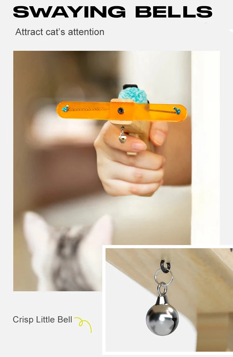 Feline FunLauncher™ Wood Cat Toy