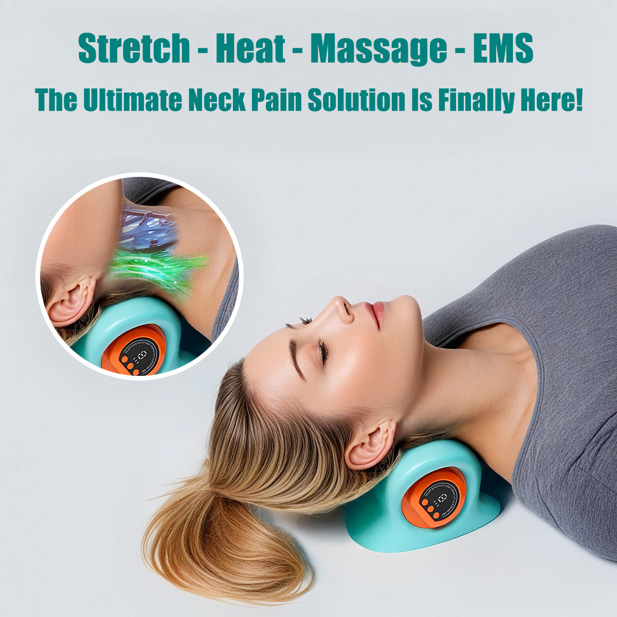 NeckEase™ Beheiztes Massagesystem
