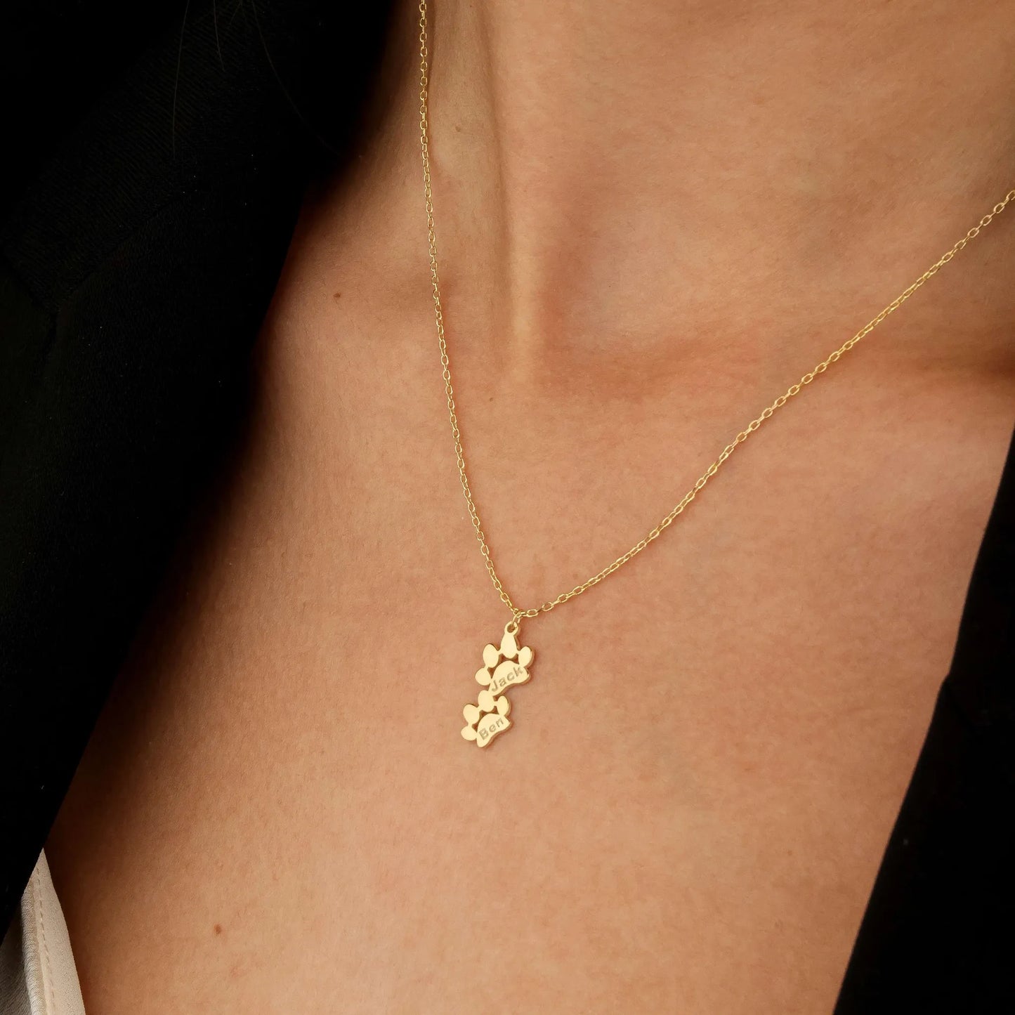 PawPrint™ - Personalized Pet Name Necklace or Bracelet