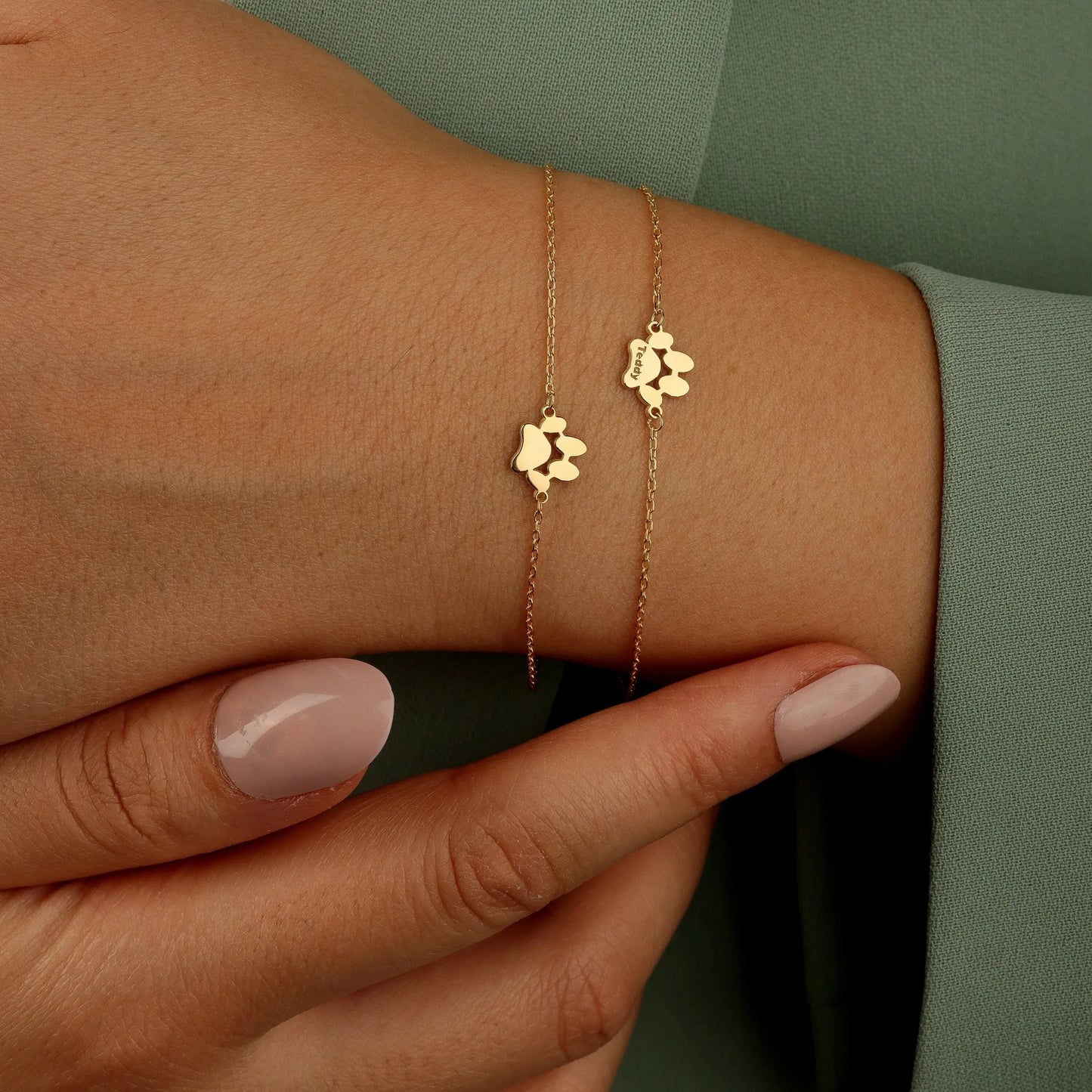 PawPrint™ - Personalized Pet Name Necklace or Bracelet
