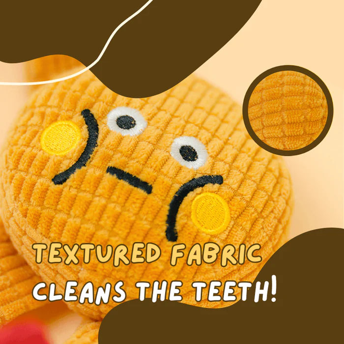 CrinkleChomp™ Catnip Dental Plush Toy