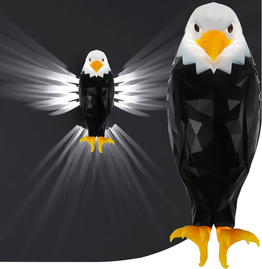 SoarGlow™ Lifelike Bald Eagle Wall Light