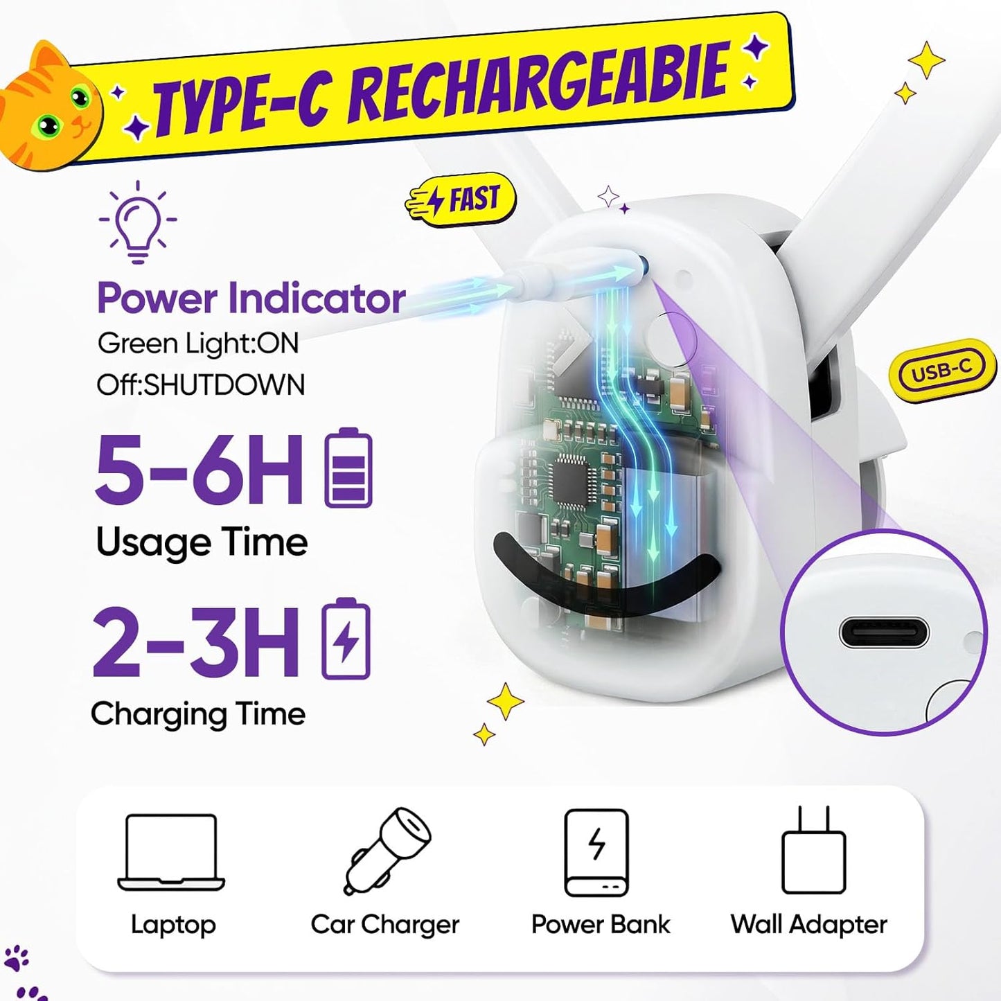 FlutterChase™ - Interactive Cat Door Toy