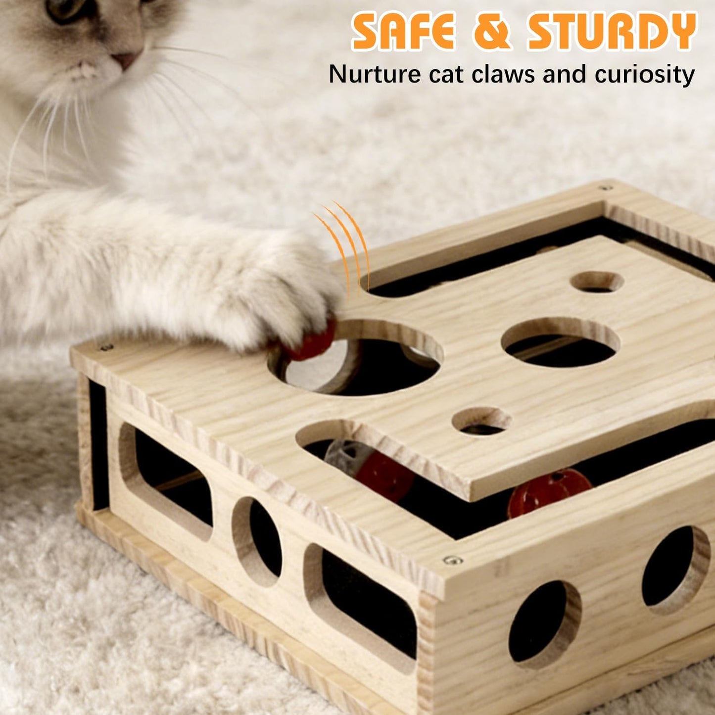 PawSleuth™ Auto Nail File Puzzle Box