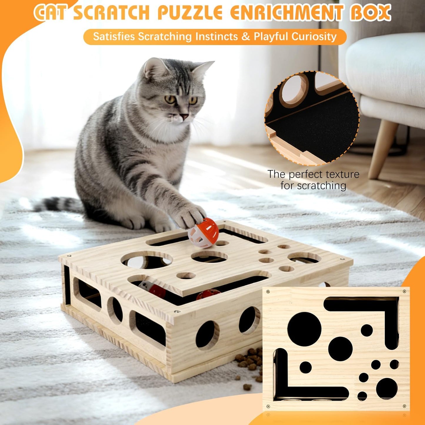PawSleuth™ Auto Nail File Puzzle Box