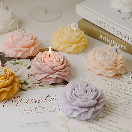 Blooming Glow™ Flower Shaped Candle Set (4 Pack)