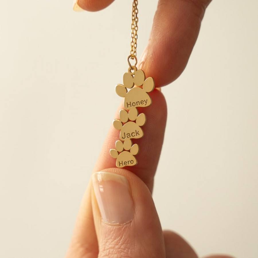 PawPrint™ - Personalized Pet Name Necklace or Bracelet