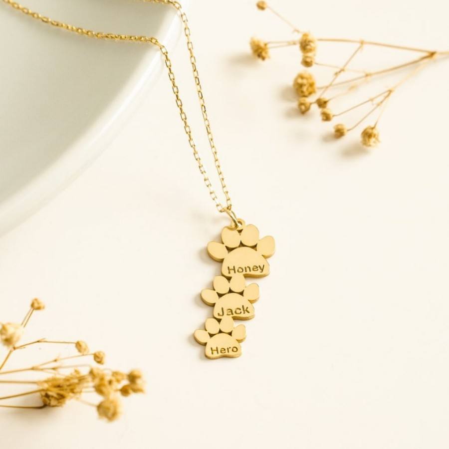 PawPrint™ - Personalized Pet Name Necklace or Bracelet