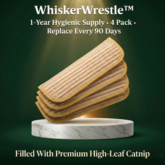WhiskerWrestle™ Primal Kicker & Chew Toy