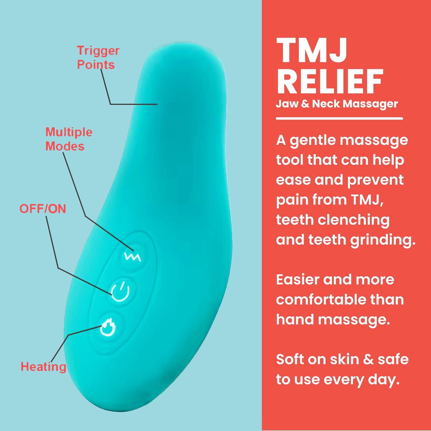 ComfortPulse™ Heated TMJ Massager